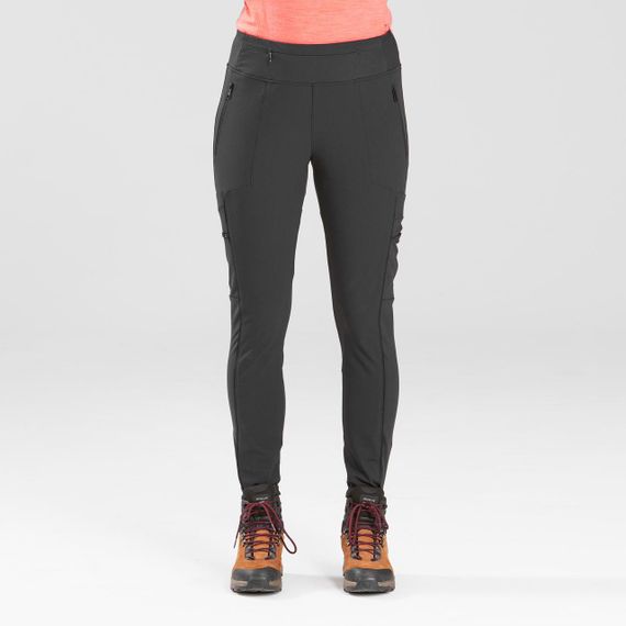 Легінси жіночі Travel 500 для трекінгу надміцні чорні - XL UA52/54 | Зображення 1