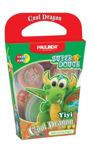 Масса для лепки Paulinda Super Dough Cool Dragon Дракон зеленый PL-081378-13 (PL-081378-13)