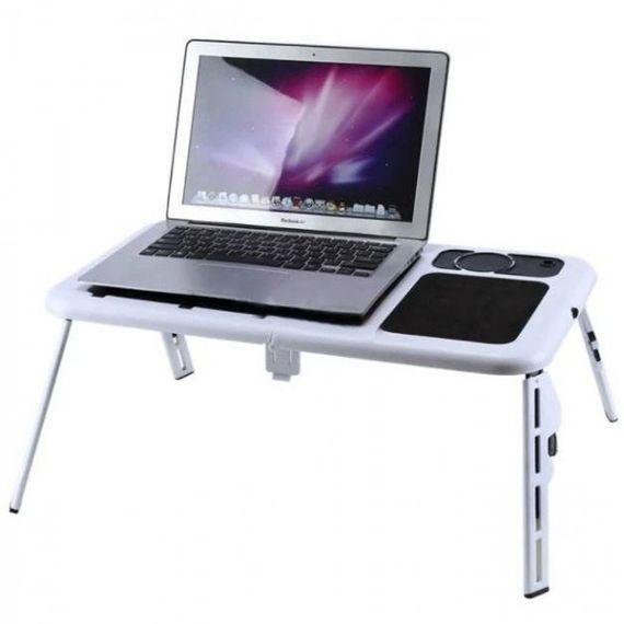 Подставка для ноута охлаждающая LD-09 E-Table Подставка для ноутбука с противоскользящим покрытием | Зображення 5