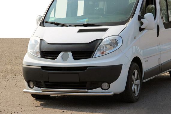 Передній захист ST014 (нерж.) для Nissan Primastar 2002-2014рр | Зображення 3