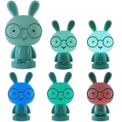 Нічник Kite Світильник LED з акумулятором Bunny, зелений (K24-490-1-4) | Зображення 3