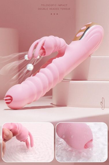 Вибратор - Hannah USB Pink Sex Aura | Зображення 3