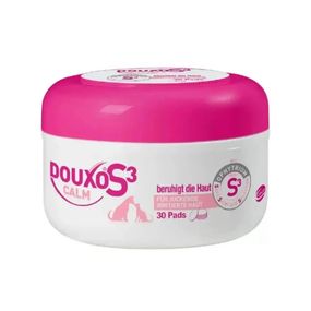 Ватяні спонжі для догляду за шкірою та шерстю собак і котів Ceva Douxo S3 Calm Pads, 30 шт