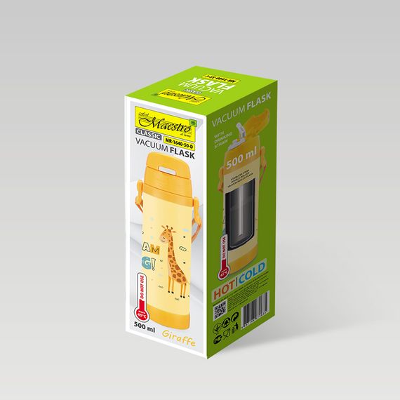 Термос дитячий Maestro Giraffe MR-1640-50-D 500 мл | Зображення 3