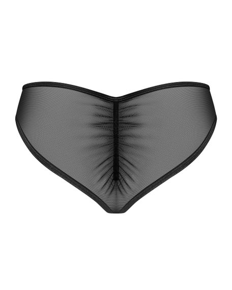 Прозрачные трусики Obsessive Donarella Черный XL/2XL | Зображення 5