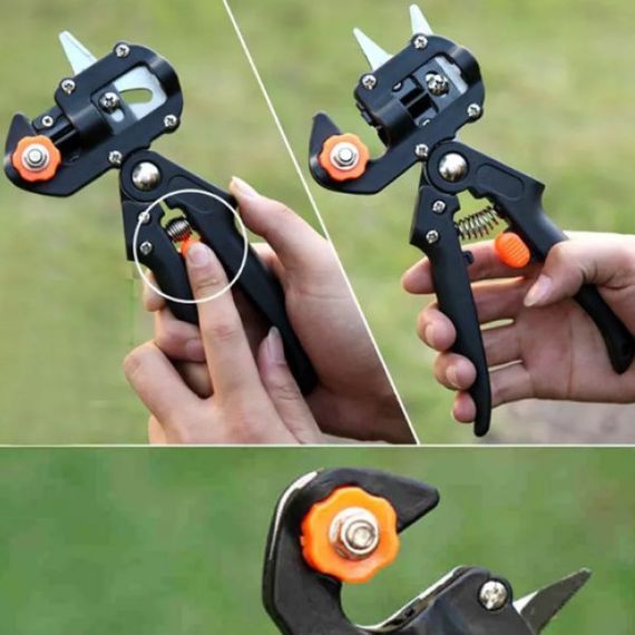 Професійний щеплювальний секатор Titan Professional Grafting Tool для обрізання та щеплення дерев ZR-63 | Зображення 3