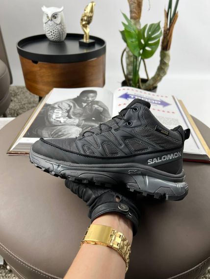Мужские зимние кроссовки  Salomon XT-6 Grey Fur , Вьетнам 44 28 | Зображення 4