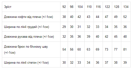 Піжама для дівчинки (тепла) Носи своє 134 Білий (p-7611-167828) | Зображення 3