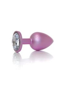 Анальна пробка - Jewellery Pearl Pink Plug Clear L Sex Aura
