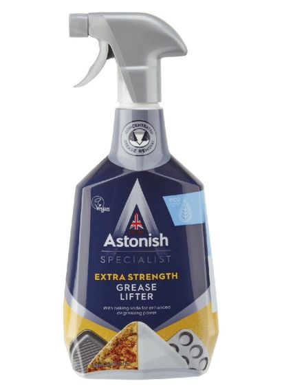 Спрей очищувач від жиру, бруду та пригорілої їжі Astonish Extra Strength Grease Lifter 750мл