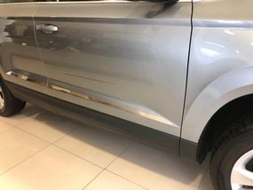 Молдинг дверей (нерж) для Skoda Karoq