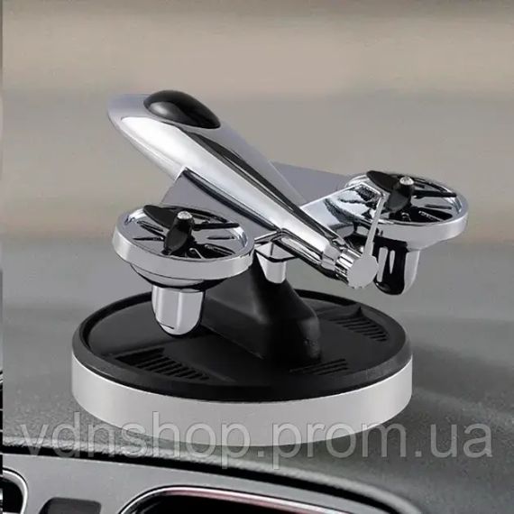 Ароматизатор на сонячних батареях у машину Літак винищувач з турбінами | Зображення 7