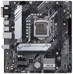 Материнcкая плата ASUS PRIME H510M-A s1200 H510 2xDDR4 M.2 HDMI DP D-Sub mATX 90MB17C0-M0EAY0