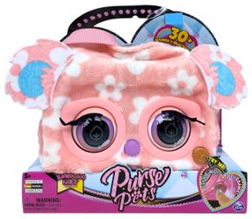 Сумочка Purse Pets коала Bamboo Boo Koala кліпають очі, видає звуки та мелодії рожева