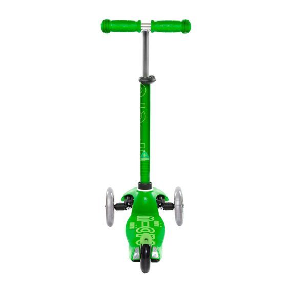 Дитячий самокат Deluxe green до 50 кг 3х колісний | Зображення 9