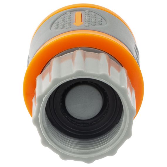 Конектор 1/2" швидкознімний на кран 3/4" аквастоп (ABS+TPR) (5015584) | Зображення 1