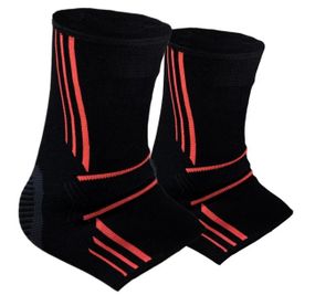 Бандажі на гомілкостоп Power System PS-6022 Ankle Support Evo Black/Orange L (пара) (PS_6022_L_Black/Orange)