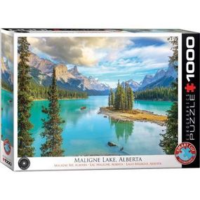 Пазл Eurographics Озеро Малайн, Альберта, 1000 элементов (6000-5430) - Топ Продаж!