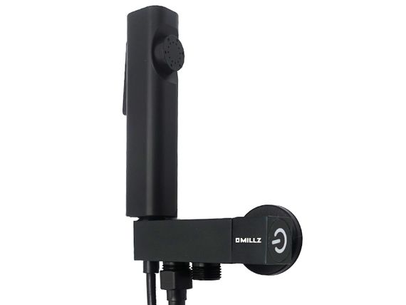 Змішувач для гігієнічного душу кран-буксовий MILLZ чорний MRS-AL-D2(Black) 1/20 | Зображення 1