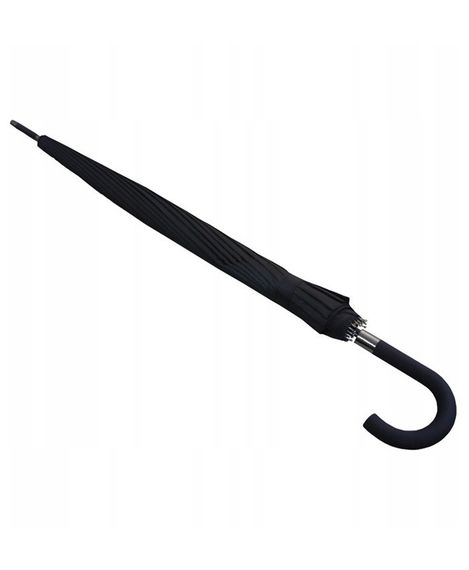Парасолька-тростина Kitchen Pro+ KT--995--BLK напівавтомат на 16 спиць Чорний | Зображення 3