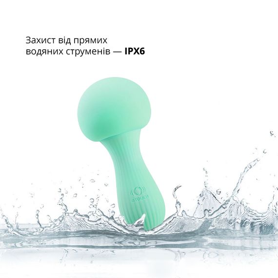 Вібромасажер Otouch MUSHROOM Teal, 7 режимів, функція нічника, технологія «старт-стоп» | Зображення 4