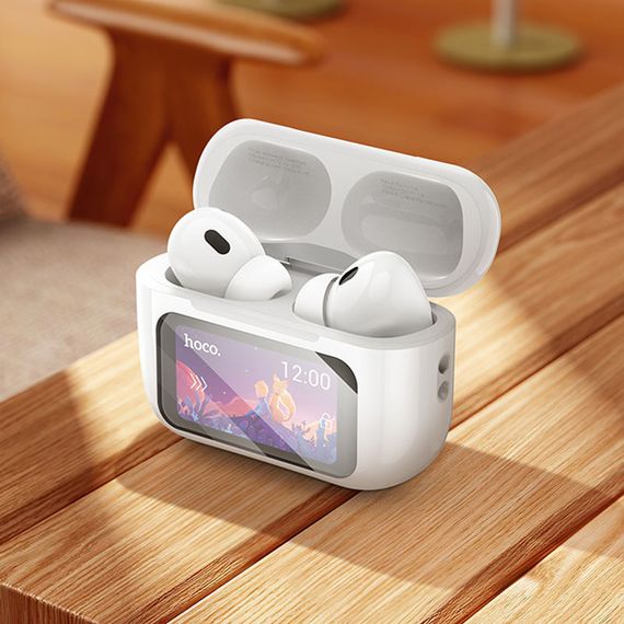 Бездротові TWS навушники Hoco EW72 Soar ANC White | Зображення 4