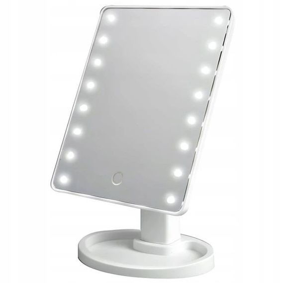 Настільне дзеркало з підсвічуванням 16LED XPRO Mirror для макіяжу (46644-16 LED MIRROR_163) | Зображення 4