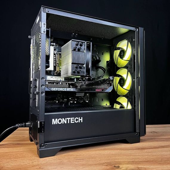 Збірка на замовлення: ігровий ПК Montech Air 100 ARGB Black Tower / Intel Core i5-14400F (10 (16) ядер по 1,8 - 4,7 ГГц) / 32 ГБ DDR5 / 1000 ГБ SSD M.2 / nVidia GeForce RTX 5060 Ti, 16 ГБ GDDR7, 128-біт / 650 Вт | Зображення 7