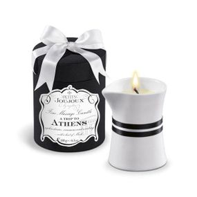 Масажна свічка Petits Joujoux (190 г) розкішна упаковка, Athens - Musk and Patchouli