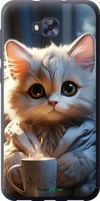Чохол на Asus ZENFONE 4 SELFIE / ZD553KL Білий кіт "5646u-1241-2448"