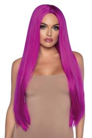 Перука Leg Avenue Long straight center part wig Raspberry One Size