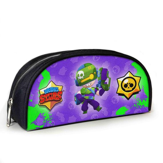 Пенал шкільний Бравл Старс/Brawl Stars 23х10х8 см з принтом для хлопчика (02821)