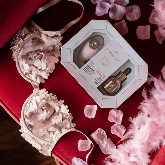 Подарунковий набір HighOnLove & JOPEN: Objects of Desire (краплі для клітора і вібратор з кристалами | Зображення 3