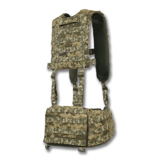 Ремни плечевые (лямки) мягкие для тактических поясов РПС Піксель | Зображення 3