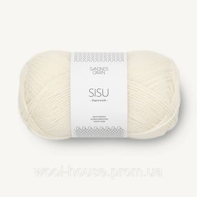Шкарпеткова пряжа Sandnes Garn Sisu 50 г, 1012