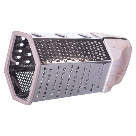 Терка шестигранна ручна для овочів і фруктів 14×12×24 (см) HP-8-7 | Зображення 4