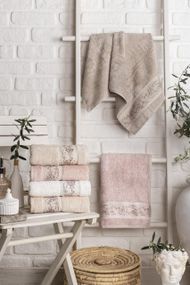 Набор бамбуковых полотенец 50х90 см Pupilla Ronesans 6 шт.