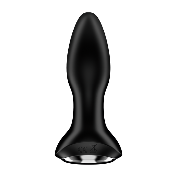 Анальний смарт вібратор Plug 2+ вібрація та імітація римінгу колір: чорний Satisfyer (Німеччина) Sex Aura | Зображення 2