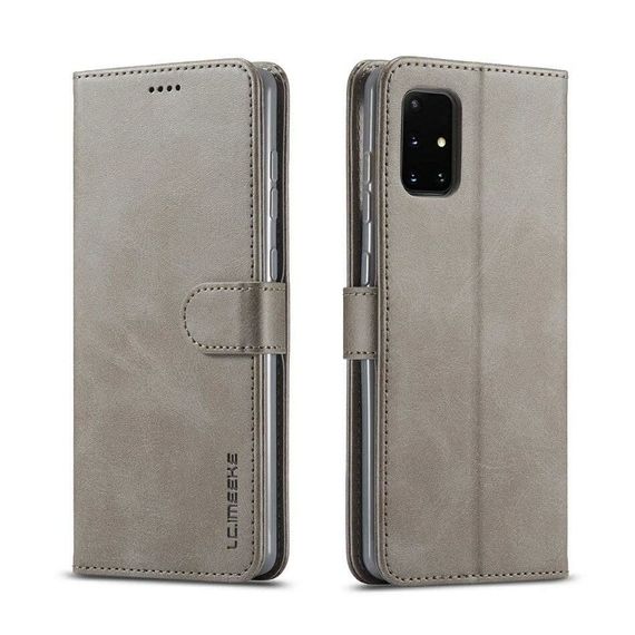 Чохол книжка iMeeke для Samsung Galaxy A31 колір Сірий