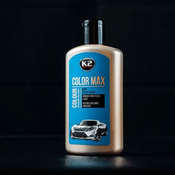 Поліроль восковий для кузова K2 Max Color синій 250 мл (K020BLUE) | Зображення 5