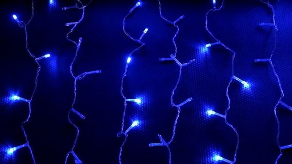 Гірлянда LED Водоспад XPRO 3м х 2м 320 синіх світлодіодів (47666-7603_347) | Зображення 4