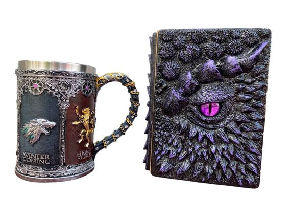 Подарунковий набір Кухоль 3D Сім Королівств і Блокнот 3D «Око Ілюзій»