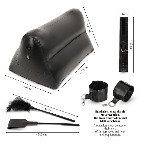 Комплект для експериментів та рольових ігор Love Cushion Portable Triangle sexstyle | Зображення 6