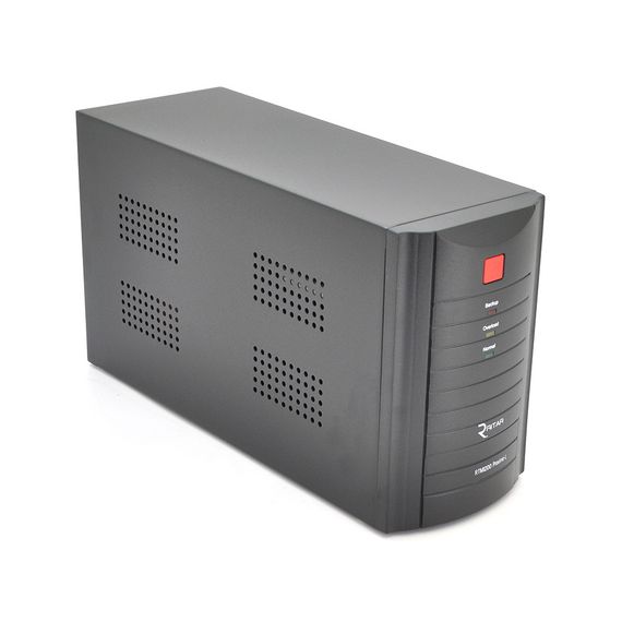 ДБЖ Ritar RTM1200 (720W) Proxima-L, LED, AVR, 3st, 3xSCHUKO socket, 2x12V7.5Ah, metal Case (350х120х190) Q2 | Зображення 1