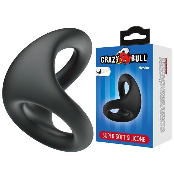 Ерекційне кільце Crazy Bull - Nestor Silicone Cock Ring, BI-210237 Sex Aura