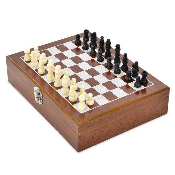 Набір настільних ігор 2 в 1 XQ12095 шахи, доміно | Зображення 1