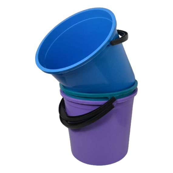 Ведро W-1007 пластиковое хозяйственное 12 л WERK