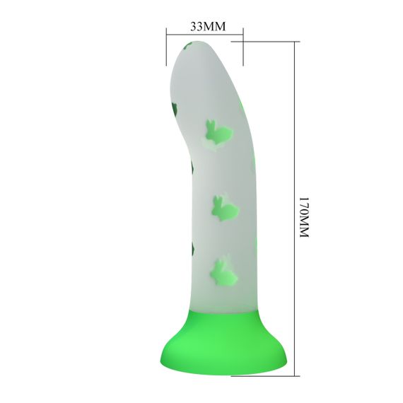 Фалоімітатор PRETTY LOVE Romantic Rendezvous, Luminous Suction base Sex Aura | Зображення 3