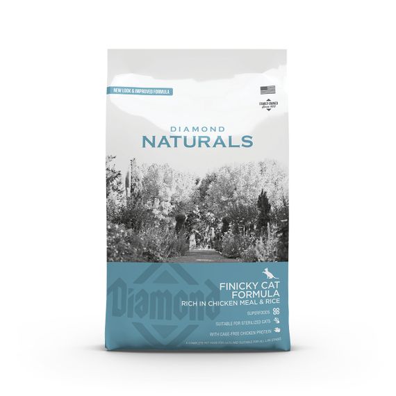 Корм Diamond Naturals Finicky Cat Chicken & Rice сухой с курицей для привередливых котов 1 кг | Зображення 1