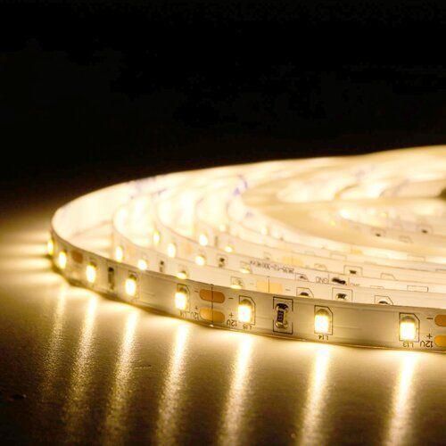 Світлодіодна стрічка BIOM Professional BPS-G3-12-2835-60-WW-20 теплий білий, негерметична, 1м | Зображення 2
